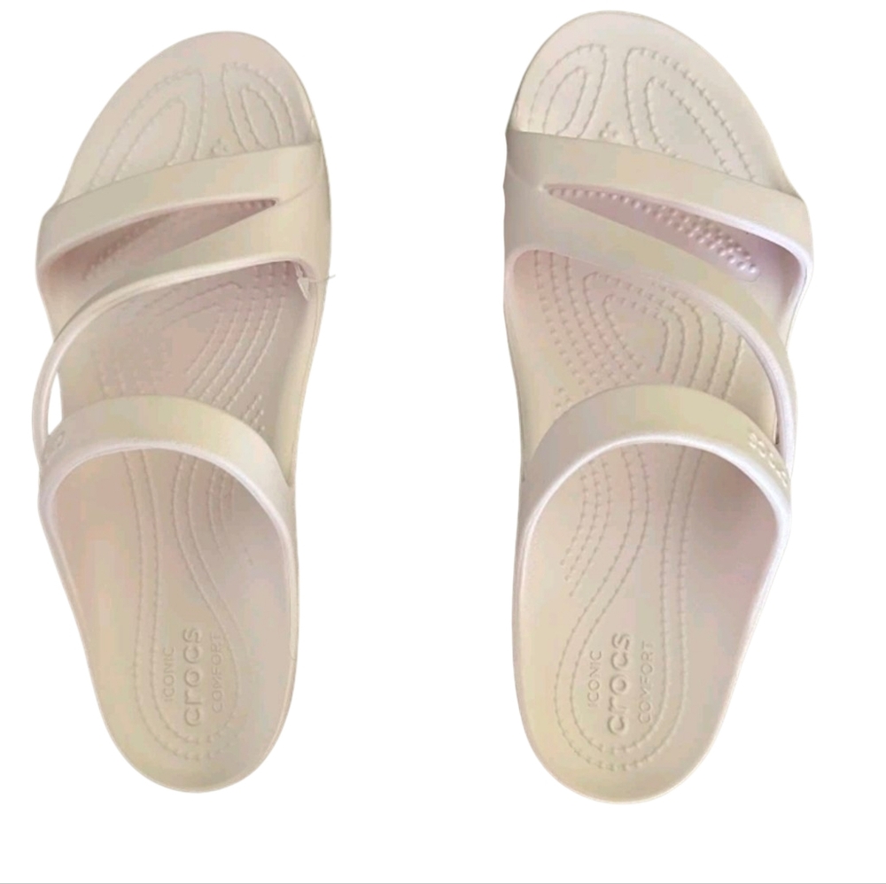 Crocs Kadee II Sandal Women's 9 In Pale Pink NEW